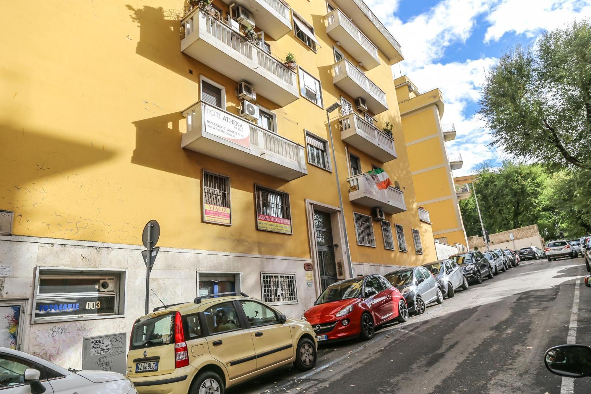 Albergo Athena Рим Екстер'єр фото
